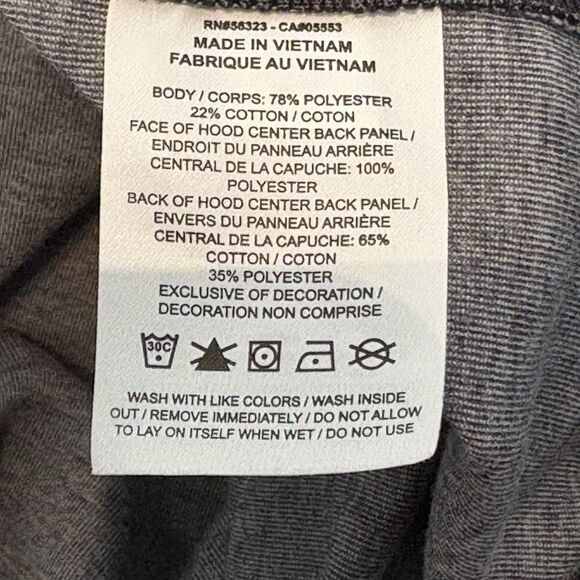 Nike Dri Fit Denver Broncos Full Zip Fleece Hoodie Size Medium - Picture 6 of 7